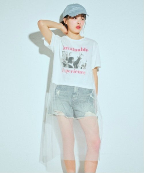 LOVETOXIC（ラブトキシック）の「【LTXC】ダメージデニムショートパンツ（デニムパンツ・キッズ・ネイビー/グレー/ライトブルー/ブラック・M:150cm/S:140cm/L:160cm）」の5枚目の写真
