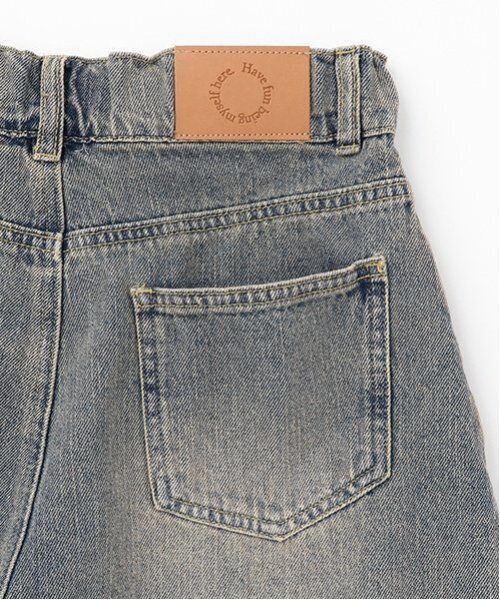 LOVETOXIC（ラブトキシック）の「【LTXC】ダメージデニムショートパンツ（デニムパンツ・キッズ・ネイビー/グレー/ライトブルー/ブラック・M:150cm/S:140cm/L:160cm）」の20枚目の写真