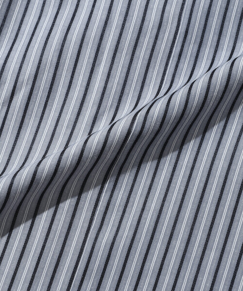 Firsthand（ファーストハンド）の「Firsthand/ファーストハンド 切替デザイン バルーンスリーブシャツ / 5分袖 ブラウス（シャツ/ブラウス・レディース・ストライプ/ホワイト/ブラック/ブラウン/ブルー/ミント・FREE/ﾌﾘ-）」の16枚目の写真