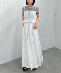マルチｗａｙビスチェ付きボリュームスカート