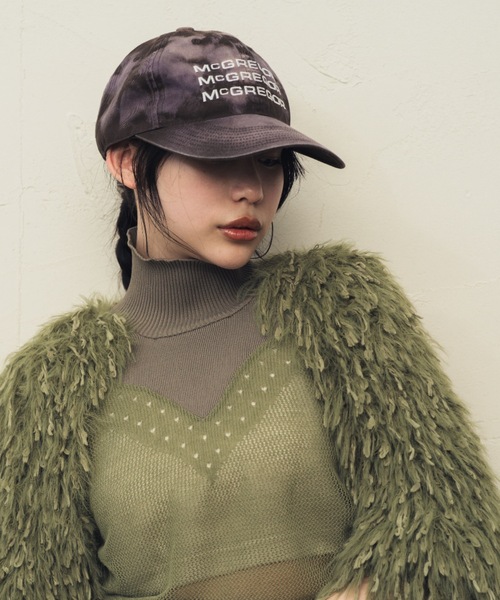 McGREGOR(マックレガー)の「McGREGOR Bleached Embroidery Cap(キャップ・レディース・ブルー系その他/ブラウン系その他・FREE)」の1枚目の写真