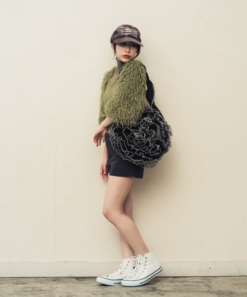 McGREGOR(マックレガー)の「McGREGOR Bleached Embroidery Cap(キャップ・レディース・ブルー系その他/ブラウン系その他・FREE)」の13枚目の写真