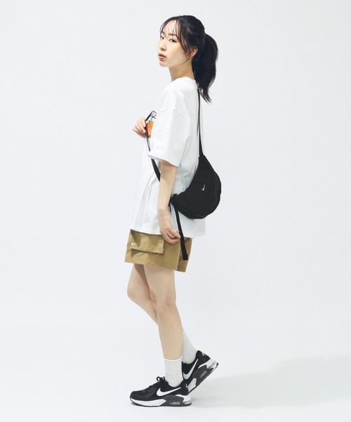 NIKE（ナイキ）の「ナイキ NIKE ナイキ  NSW ESSNTL WVN HR 5 カーゴ ショート（カーゴパンツ・レディース・ブラウン/ブラック/チョコ・S/M/L）」の18枚目の写真