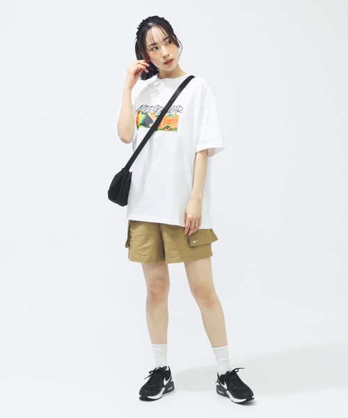 NIKE（ナイキ）の「ナイキ NIKE ナイキ  NSW ESSNTL WVN HR 5 カーゴ ショート（カーゴパンツ・レディース・ブラウン/ブラック/チョコ・S/M/L）」の17枚目の写真