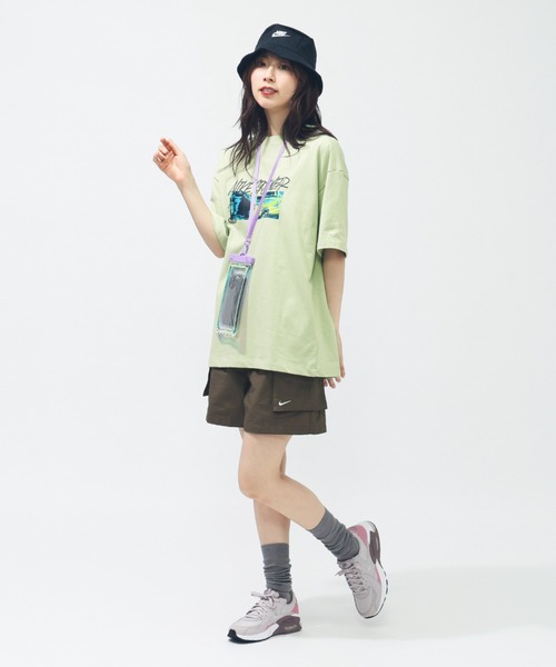 NIKE（ナイキ）の「ナイキ NIKE ナイキ  NSW ESSNTL WVN HR 5 カーゴ ショート（カーゴパンツ・レディース・ブラウン/ブラック/チョコ・S/M/L）」の22枚目の写真