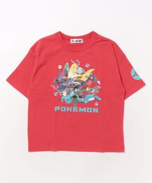 Right-on（ライトオン）の「【POKEMON】プリントTシャツ (キッズ / 綿100% / 半袖 / 天竺 / 夏コーデ)（Tシャツ/カットソー）」