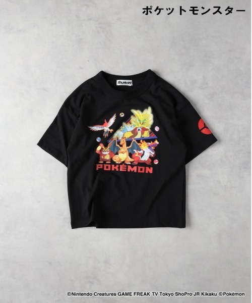 Right-on（ライトオン）の「【POKEMON】プリントＴシャツ（Tシャツ/カットソー・キッズ・ホワイト/ピンク/ブラック/オフホワイト/レッド/ダークグレー/ライトグレー・120/130/140/110）」の6枚目の写真