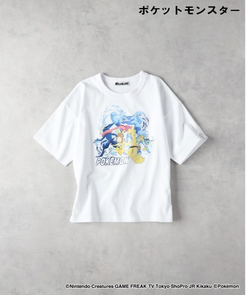 Right-on（ライトオン）の「【POKEMON】プリントＴシャツ（Tシャツ/カットソー・キッズ・ホワイト/ピンク/ブラック/オフホワイト/レッド/ダークグレー/ライトグレー・120/130/140/110）」の9枚目の写真