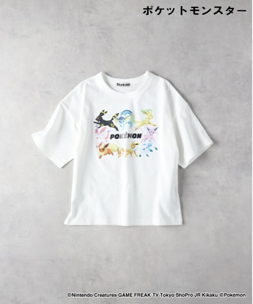 Right-on（ライトオン）の「【POKEMON】プリントＴシャツ（Tシャツ/カットソー・キッズ・ホワイト/ピンク/ブラック/オフホワイト/レッド/ダークグレー/ライトグレー・120/130/140/110）」の13枚目の写真