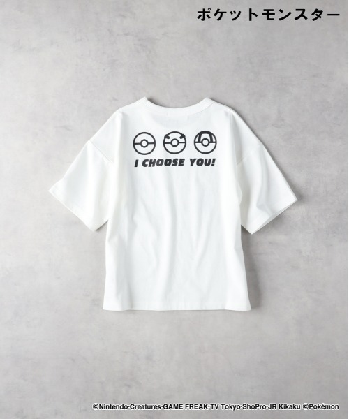 Right-on（ライトオン）の「【POKEMON】プリントＴシャツ（Tシャツ/カットソー・キッズ・ホワイト/ピンク/ブラック/オフホワイト/レッド/ダークグレー/ライトグレー・120/130/140/110）」の14枚目の写真