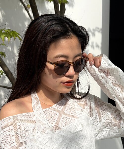 CIAOPANIC TYPY（チャオパニックティピー）の「【UV】サングラス(5097)（サングラス・レディース・ブラウン/ブラック/カーキ・ONE SIZE）」の3枚目の写真