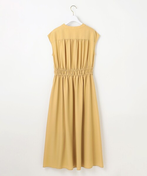 ANY SIS（エニィスィス）の「フロントボタンギャザー ワンピース（ワンピース・レディース・ダークグリーン系/グレー系/イエロー系・1/3/2）」の8枚目の写真