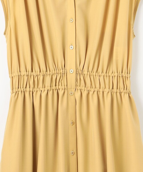 ANY SIS（エニィスィス）の「フロントボタンギャザー ワンピース（ワンピース・レディース・ダークグリーン系/グレー系/イエロー系・1/3/2）」の11枚目の写真