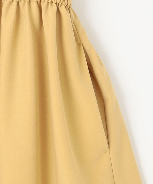 ANY SIS（エニィスィス）の「フロントボタンギャザー ワンピース（ワンピース・レディース・ダークグリーン系/グレー系/イエロー系・1/3/2）」の12枚目の写真