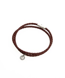 an meets zakka（アンミツザッカ）の「an meets zakka コインチャームレザー２重ブレスレット（ブレスレット）」