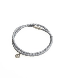 an meets zakka（アンミツザッカ）の「an meets zakka コインチャームレザー２重ブレスレット（ブレスレット）」