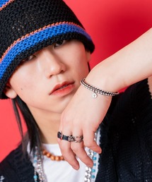 ブレスレット 編み込み ブレスレット バングル レザー・本革」に