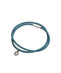 an meets zakka（アンミツザッカ）の「an meets zakka コインチャームレザー２重ブレスレット（ブレスレット）」