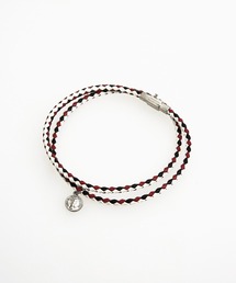 an meets zakka（アンミツザッカ）の「an meets zakka コインチャームレザー２重ブレスレット（ブレスレット）」