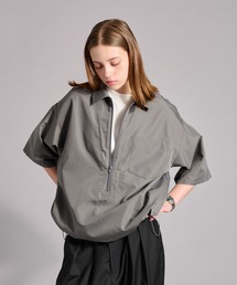 ZIP VAROUZE SHIRT / ジップヴァルーズシャツ
