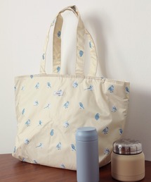 Monocoro toppi（モノコロトッピ）の「お弁当箱入れ 保冷 保温 大き目 ランチトートバッグ 猫 犬 鳥 うさぎ（お弁当箱）」