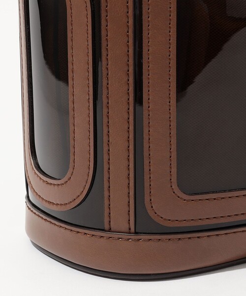 ORSETTO（オルセット）の「ORSETTO FINESTRA バッグ（ハンドバッグ・レディース・ダークブラウン・FREE）」の7枚目の写真