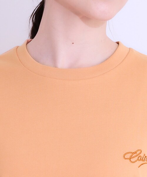 SHOO・LA・RUE(シューラルー)の「【S-LL/ひんやり/UV】汗をかいても気になりにくい グラフィックTシャツ(Tシャツ/カットソー・レディース・ブルー系1/ライトグレー系1/ブラック系2/ホワイト系1/ライトオレンジ系1/チャコール・01/02/03/04)」の16枚目の写真
