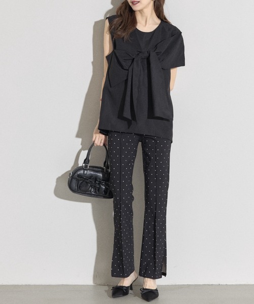 トップス Big Ribbon Blouse セール】2025春夏新作 BIGリボンブラウス（シャツ/ブラウス