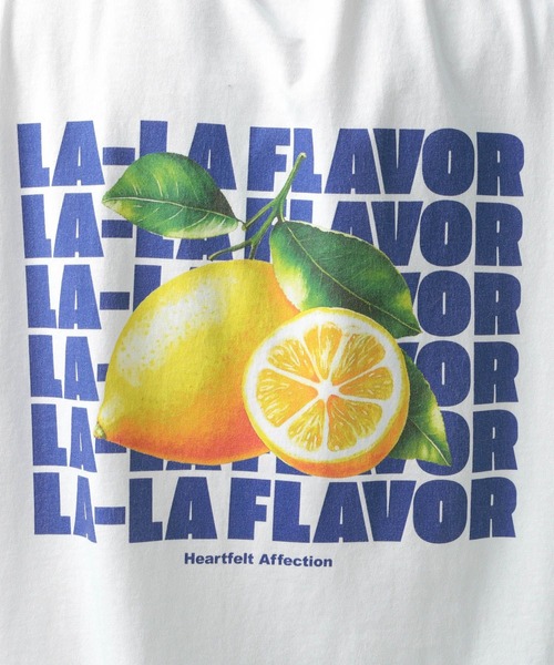 BAYFLOW(ベイフロー)の「FRUITS半袖Tシャツ(Tシャツ/カットソー・メンズ・オフホワイト/チャコールグレー/ブラウン/ピンク・MEDIUM/LARGE)」の17枚目の写真