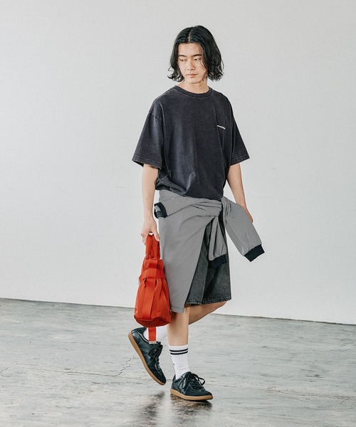 BAYFLOW(ベイフロー)の「FRUITS半袖Tシャツ(Tシャツ/カットソー・メンズ・オフホワイト/チャコールグレー/ブラウン/ピンク・MEDIUM/LARGE)」の18枚目の写真