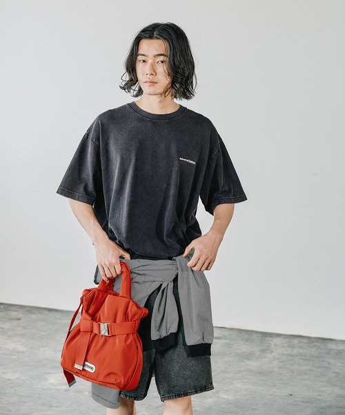 BAYFLOW(ベイフロー)の「FRUITS半袖Tシャツ(Tシャツ/カットソー・メンズ・オフホワイト/チャコールグレー/ブラウン/ピンク・MEDIUM/LARGE)」の22枚目の写真