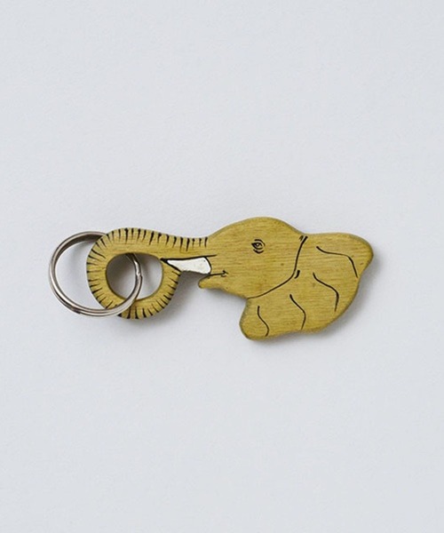 TODAY'S SPECIAL（トゥデイズスペシャル）の「メル動物キーリング/349849（キーホルダー・レディース・ホワイト系その他/その他4/その他3/その他1/ホワイト・FREE）」の2枚目の写真