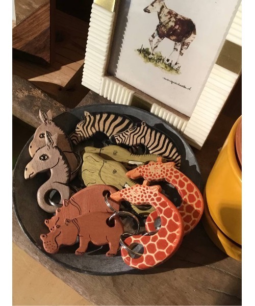 TODAY'S SPECIAL（トゥデイズスペシャル）の「メル動物キーリング/349849（キーホルダー・レディース・ホワイト系その他/その他4/その他3/その他1/ホワイト・FREE）」の7枚目の写真