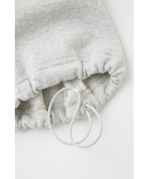 MOUSSY（マウジー）の「CURVE LINE スウェットパンツ（スウェットパンツ・レディース・杢グレー/ブラック/オフホワイト・1/2）」の17枚目の写真