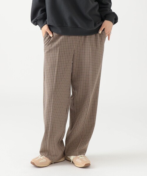 B:MING by BEAMS（ビーミングバイビームス）の「チェック パンツ（S～M）（その他パンツ・レディース・チャコールグレー/ブラウン系その他・MEDIUM/SMALL）」の3枚目の写真