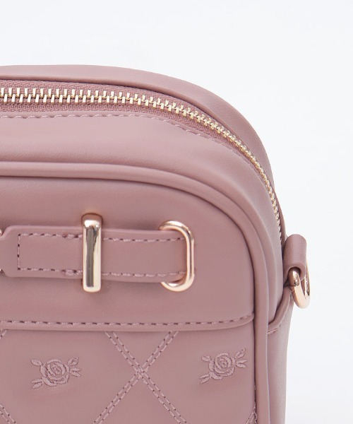 希少品＊axes femme アクシーズファム ＊薔薇柄の可愛いキャリーバック axes femme アクシーズファム フリル 薔薇 ショルダーバッグ