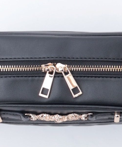 axes femme（アクシーズファム）の「薔薇金具使いキルトショルダー（ショルダーバッグ・レディース・ピンク/グレイッシュベージュ/ブラック・FREE）」の22枚目の写真