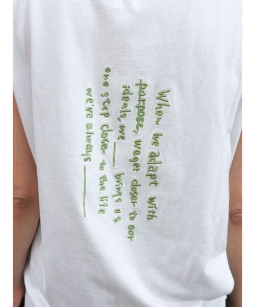 Ungrid(アングリッド)の「カラーエンブロイダリータンクトップ(タンクトップ・レディース・オフホワイト/ブラウン/イエロー/パープル・FREE)」の19枚目の写真