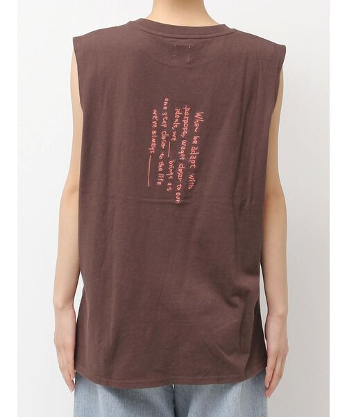 Ungrid(アングリッド)の「カラーエンブロイダリータンクトップ(タンクトップ・レディース・オフホワイト/ブラウン/イエロー/パープル・FREE)」の15枚目の写真