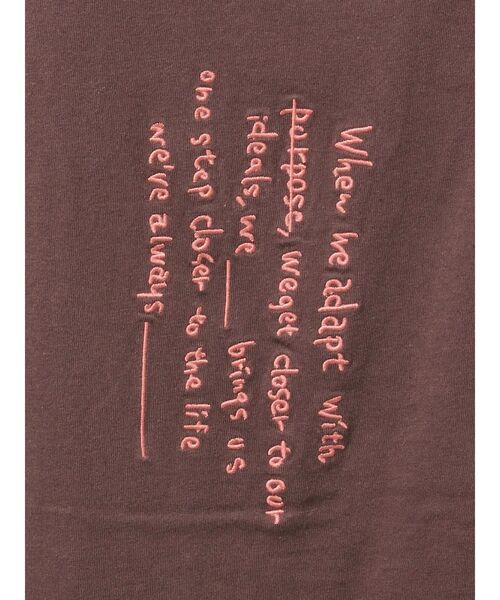 Ungrid(アングリッド)の「カラーエンブロイダリータンクトップ(タンクトップ・レディース・オフホワイト/ブラウン/イエロー/パープル・FREE)」の5枚目の写真