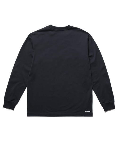 F.C.Real Bristol（エフシーレアルブリストル）の「OVERLAY L/S TEE（Tシャツ/カットソー・メンズ・セージグリーン/ブラック/ネイビー/ホワイト/ブラウン・X-LARGE/LARGE/MEDIUM/SMALL/XX-LARGE）」の8枚目の写真
