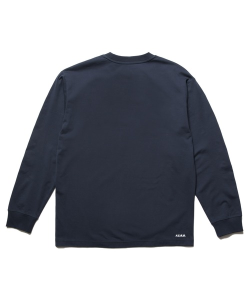 F.C.Real Bristol（エフシーレアルブリストル）の「OVERLAY L/S TEE（Tシャツ/カットソー・メンズ・セージグリーン/ブラック/ネイビー/ホワイト/ブラウン・X-LARGE/LARGE/MEDIUM/SMALL/XX-LARGE）」の12枚目の写真