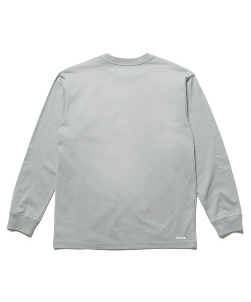 F.C.Real Bristol（エフシーレアルブリストル）の「OVERLAY L/S TEE（Tシャツ/カットソー・メンズ・セージグリーン/ブラック/ネイビー/ホワイト/ブラウン・X-LARGE/LARGE/MEDIUM/SMALL/XX-LARGE）」の14枚目の写真