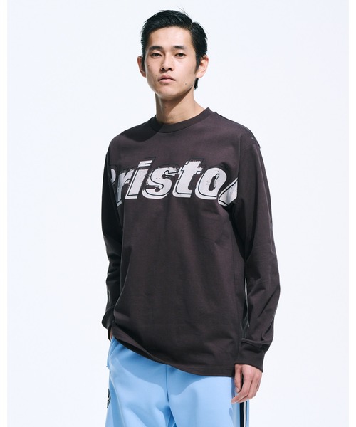 F.C.Real Bristol（エフシーレアルブリストル）の「OVERLAY L/S TEE（Tシャツ/カットソー・メンズ・セージグリーン/ブラック/ネイビー/ホワイト/ブラウン・X-LARGE/LARGE/MEDIUM/SMALL/XX-LARGE）」の17枚目の写真