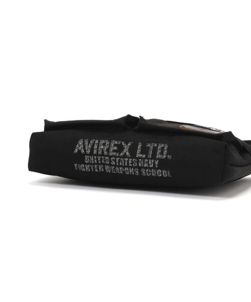 AVIREX(アヴィレックス)の「MINI HELMET BAG 'TOP GUN' / ミニヘルメットバッグ トップガン(トートバッグ・レディース・ブラック/オリーブ系・F)」の18枚目の写真