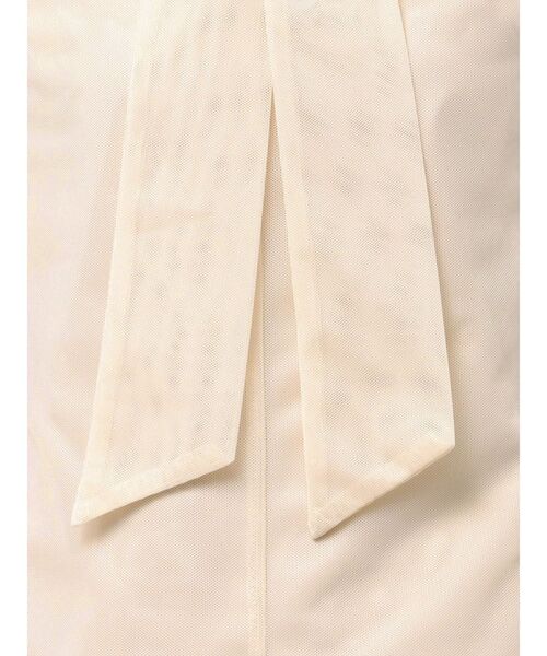 LAGUNAMOON（ラグナムーン）の「2WAYメッシュボウタイブラウス（シャツ/ブラウス・レディース・ブラック/アイボリー・FREE）」の6枚目の写真