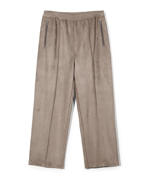 MEN'S BIGI（メンズビギ）の「【50th Anniv . 中田 慎介】 SUEDE LIKE/HOUND’S TOOTH TRACK PANTS（その他パンツ・メンズ・ブラウン/ベージュ・03/02/01）」の5枚目の写真