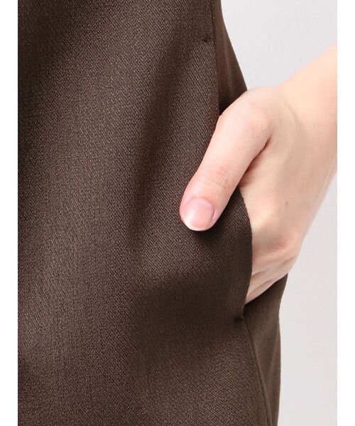 ELENDEEK(エレンディーク)の「フォルムジレ(ベスト・レディース・アイボリー/ブラウン・FREE)」の22枚目の写真