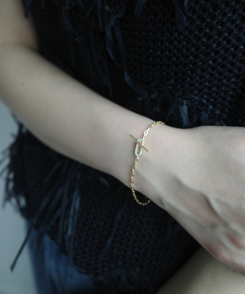 SHASHI シャシ jade チェーンブレスレット ゴールド Jade Pave Bracelet Chain Shashi – SHOP SHASHI