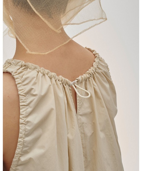 【正規品】TODAYFUL gather balloon dress/36/白 TODAYFUL（トゥデイフル）の「Gather Balloon Dress（ワンピース